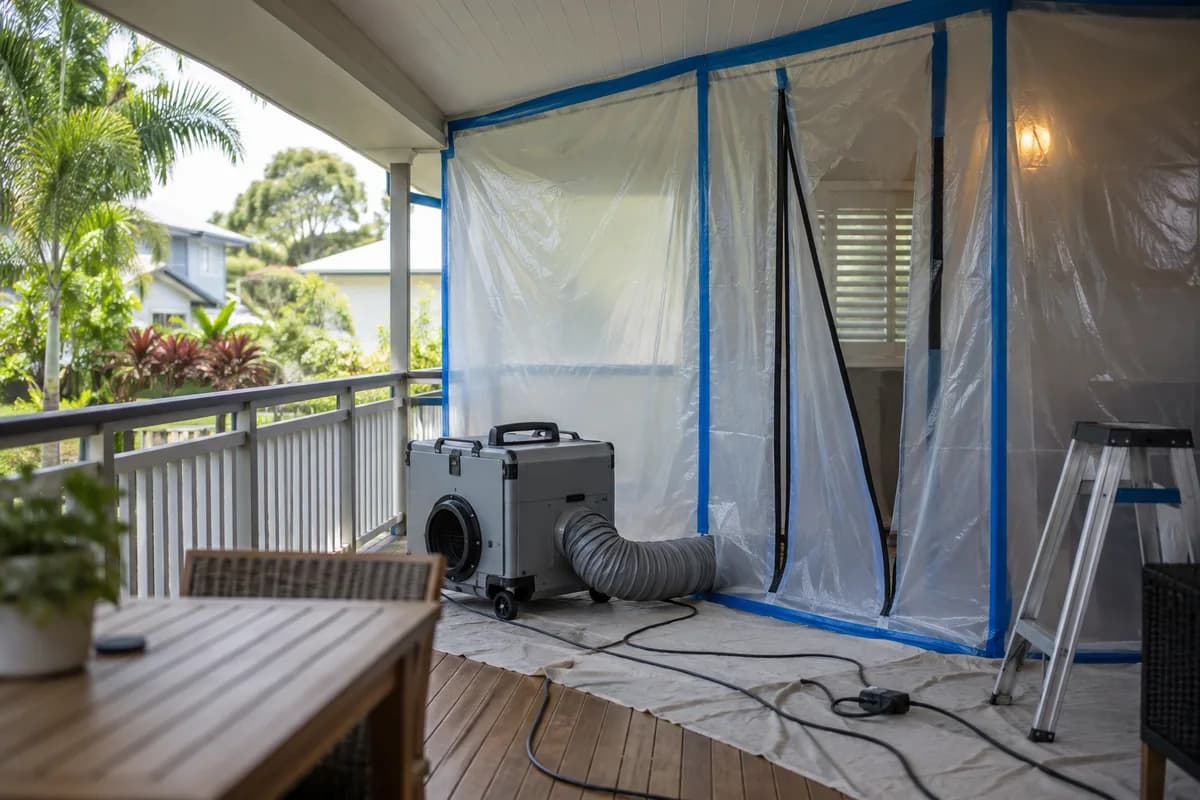 Illustrative remediation preparation in Brisbane
